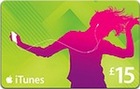 iTunes £15 Gift Card